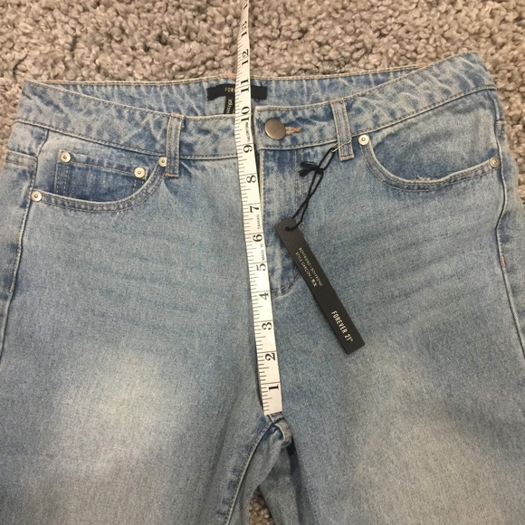 NWT Forever 21 Straight Leg Jeans size 27 - Picture 4 of 7